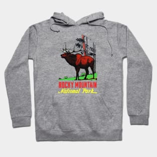 Rocky Mountain National Park Colorado Vintage Hoodie